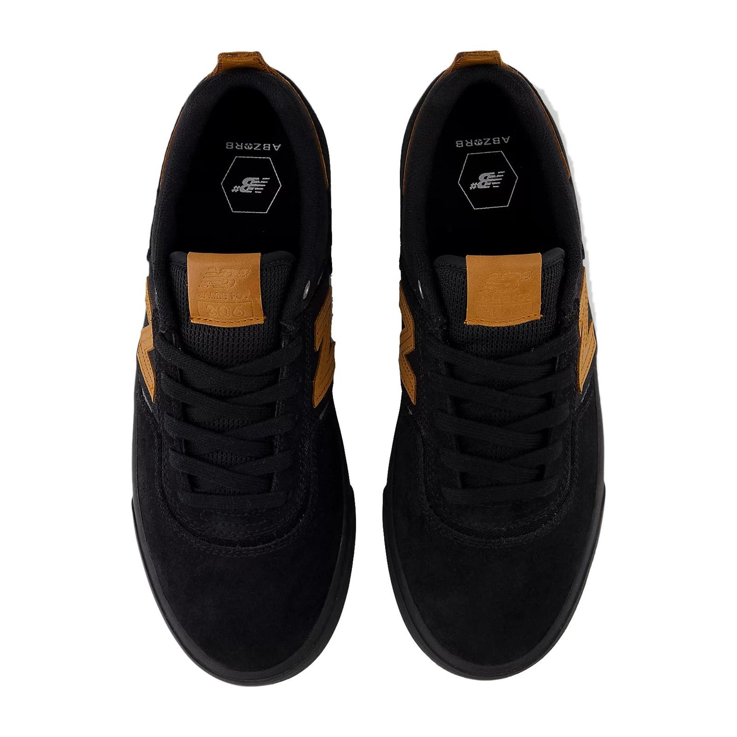 New Balance Numeric 306 Jamie Foy Black Brown Skate Shoes