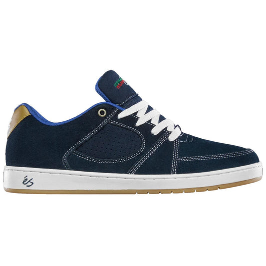 éS Accel Slim Skate Shoes Johnny Hernandez Navy