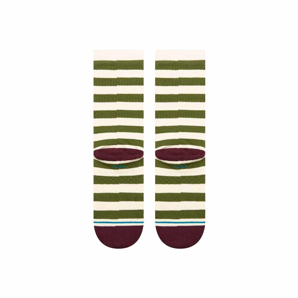 Stance Socks Breton Crew Green Large