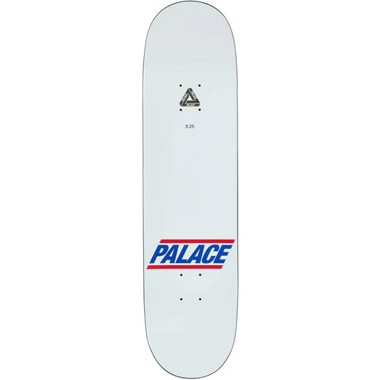 Palace Skateboards Jahmir Brown S41 Holiday 25 Pro White Skateboard Deck 8.25"
