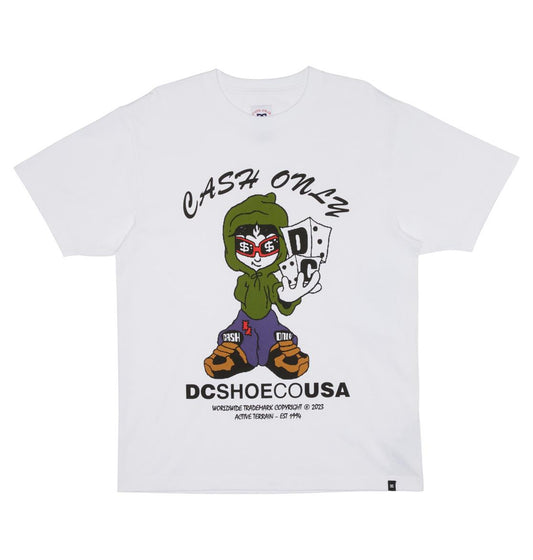 Dc Shoe Co X Cash Only Short Sleeve Graphic Tee White