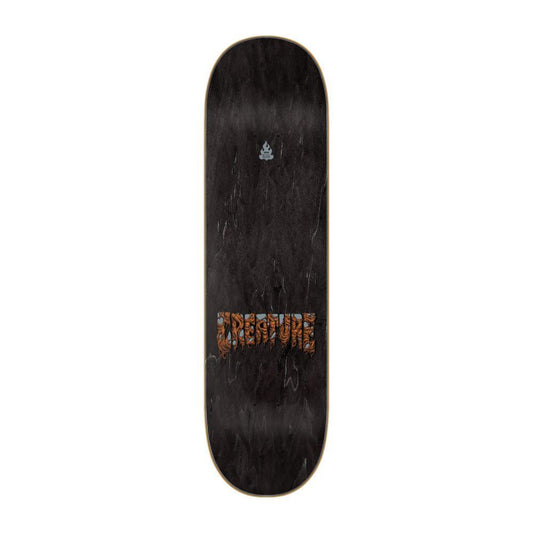 Creature Pro Baekkel Wasted Pro Orange Skateboard Deck 8.6"