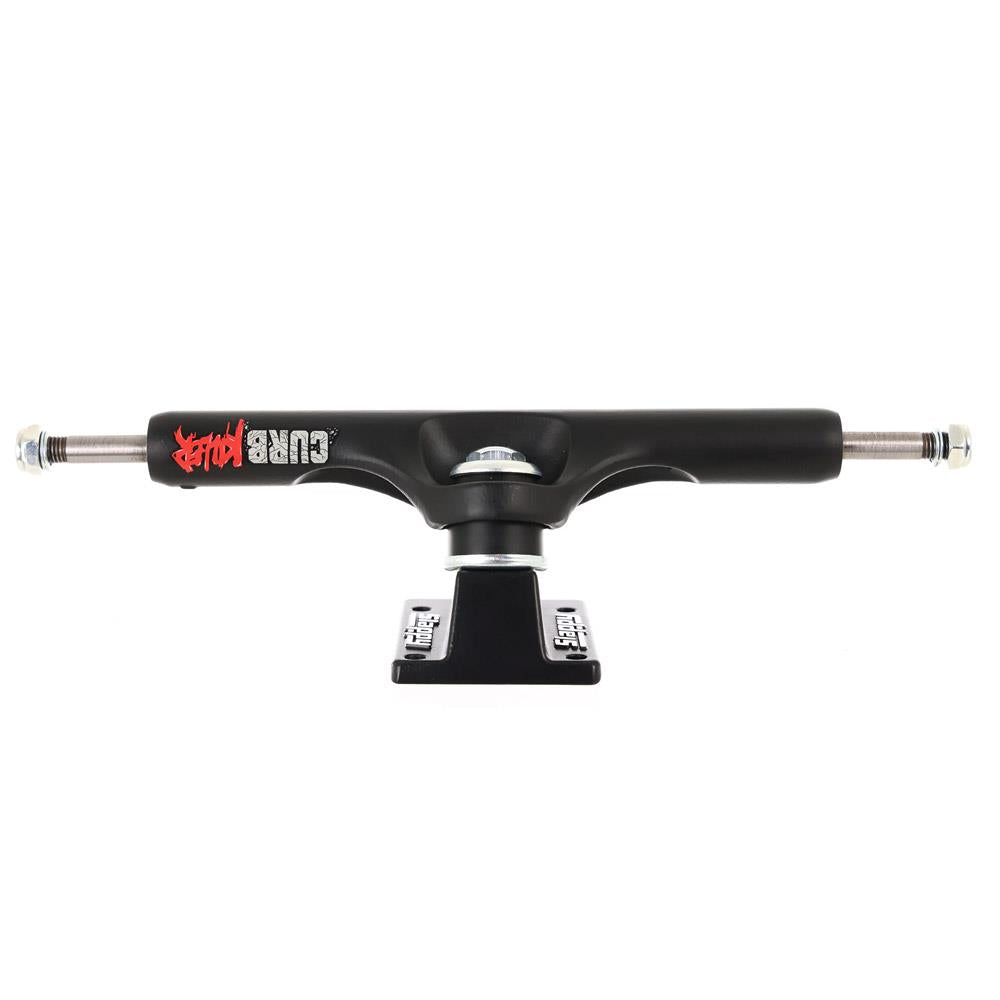 Slappy Skateboard Trucks ST1 Curb Killer Black 10" Pair