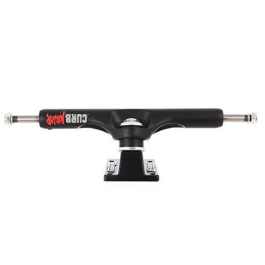 Slappy Skateboard Trucks ST1 Heroin Curb Killer Black 10" Pair