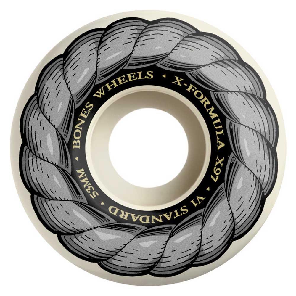 BONES™ X-Formula XF Standards V1 Skateboard Wheels 53mm x 31mm 97A
