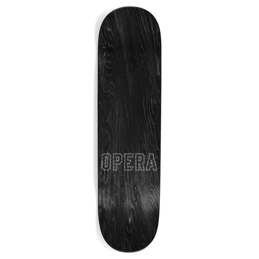 Opera Wire EX7 Skateboard Deck Black Red 8.5"