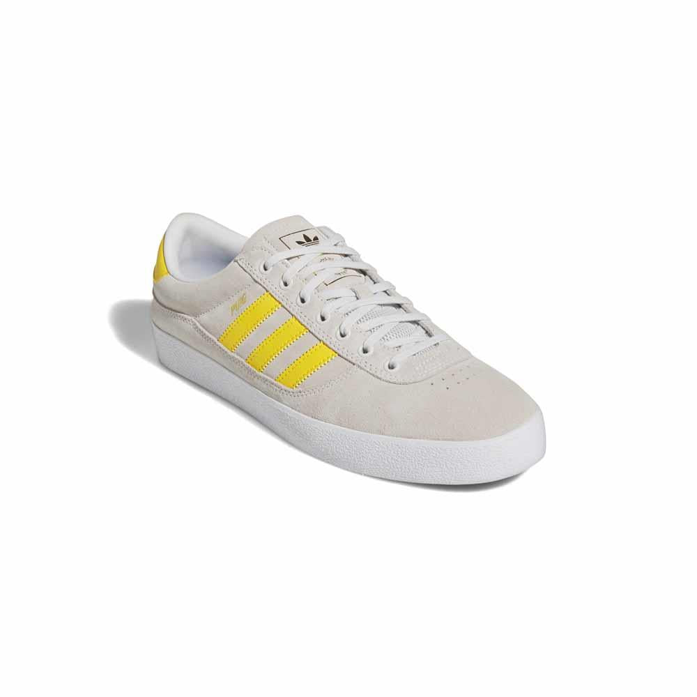 Adidas Skateboarding Puig Indoor Crystal White Bold Gold Feather White