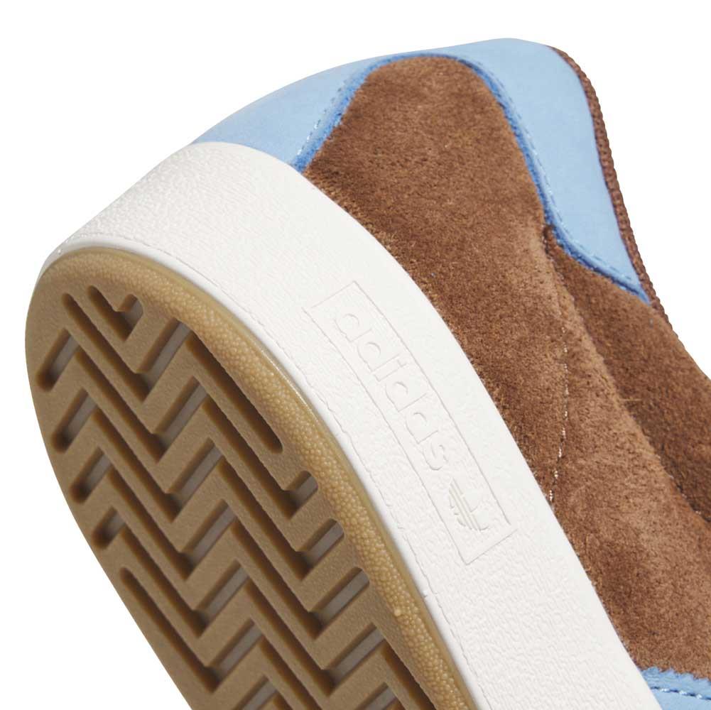 Adidas Skateboarding Nora Brown Light Blue Gum Skate Shoes