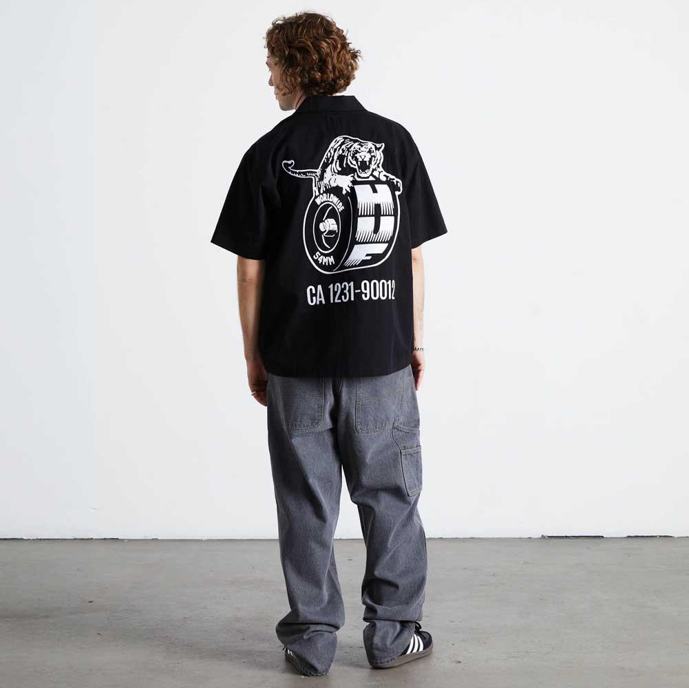 Huf Kinda Loose Double Knees Pants Frost Gray