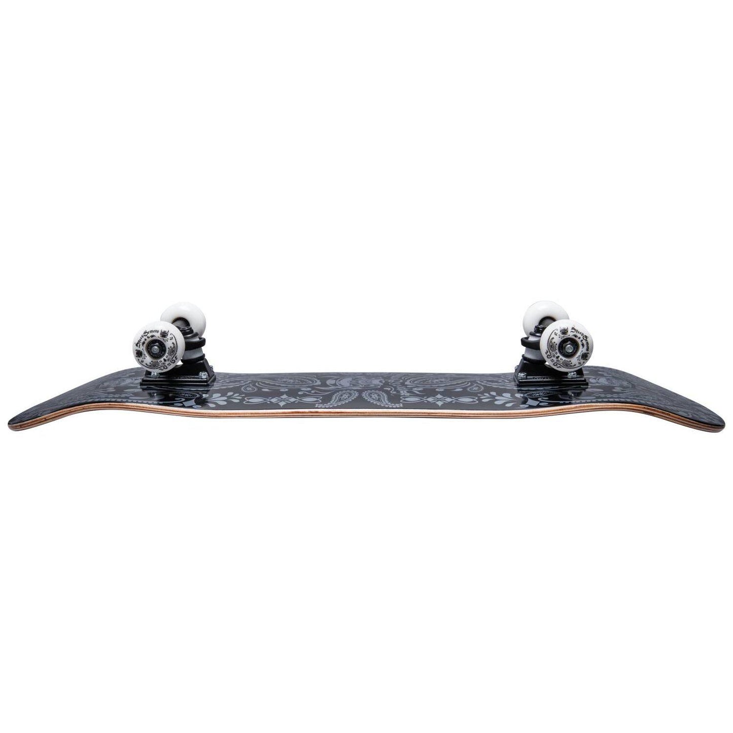 Speed Demons Bandana Factory Complete Skateboard Black Black 8"