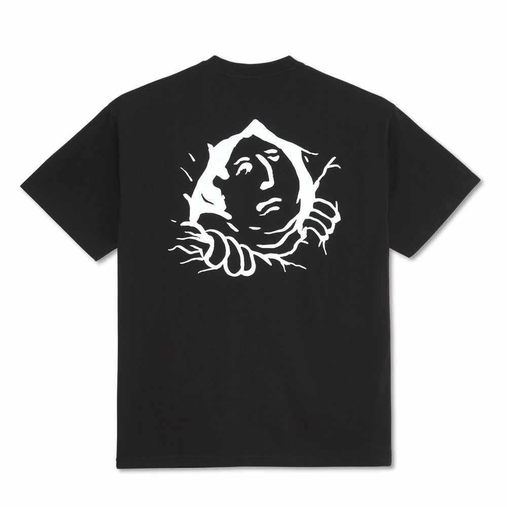 Polar Skateboards Coming Out T-Shirt Black