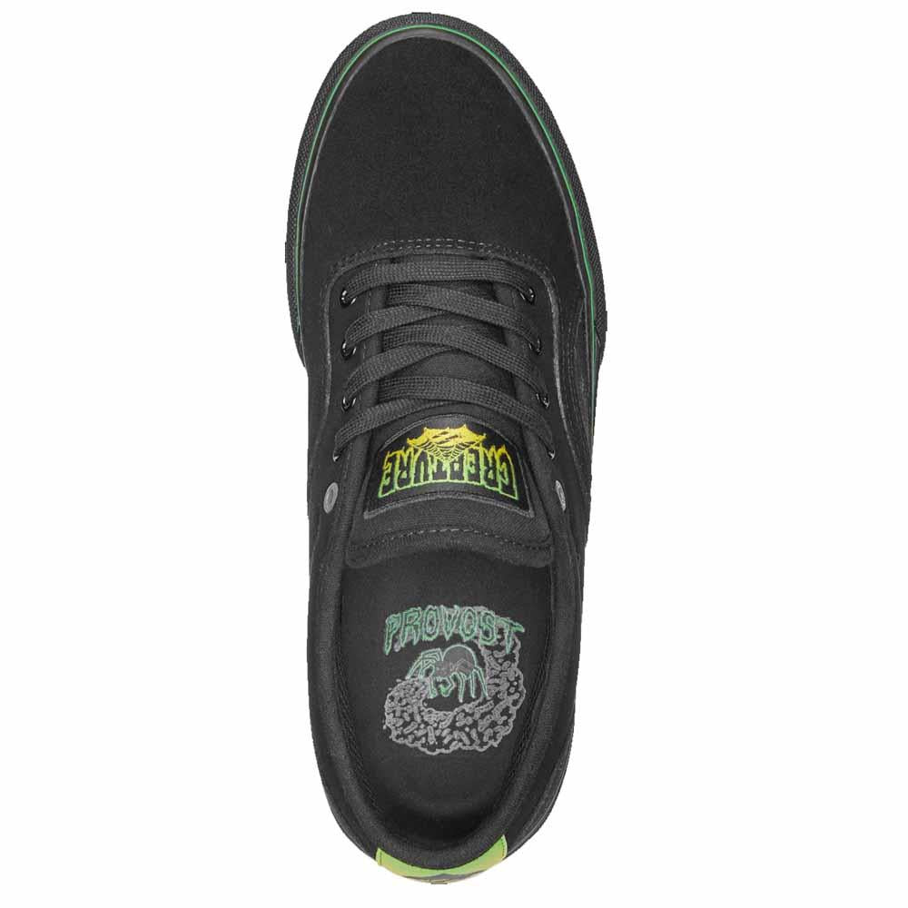 Emerica Provost G6 X Creature Skate Shoes Black Black