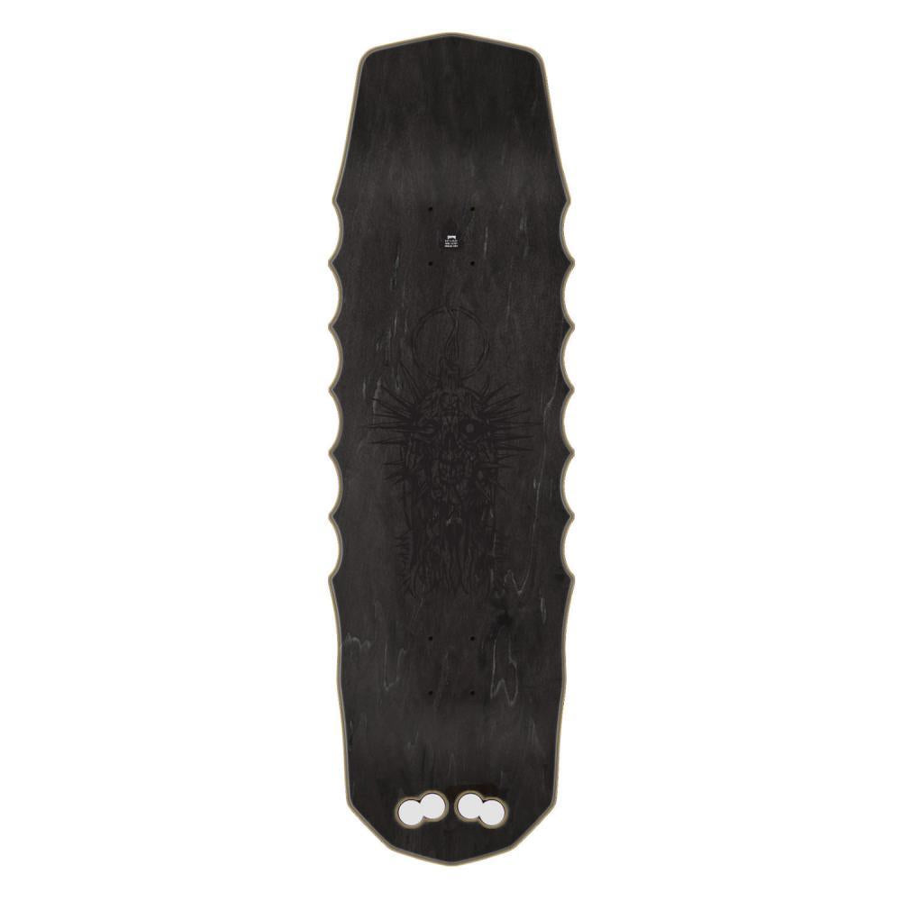 Creature Hitz Haksaw Grande Pro Black White Skateboard Deck 9.5"