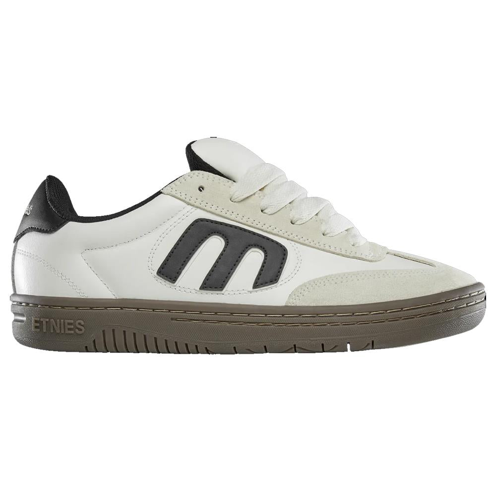 Etnies Locut White Black Gum Skate Shoes