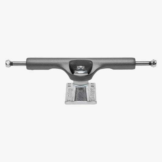 Slappy ST1 Hollow Lights Skateboard Trucks 6 Hole Baseplate Gunmetal 9"