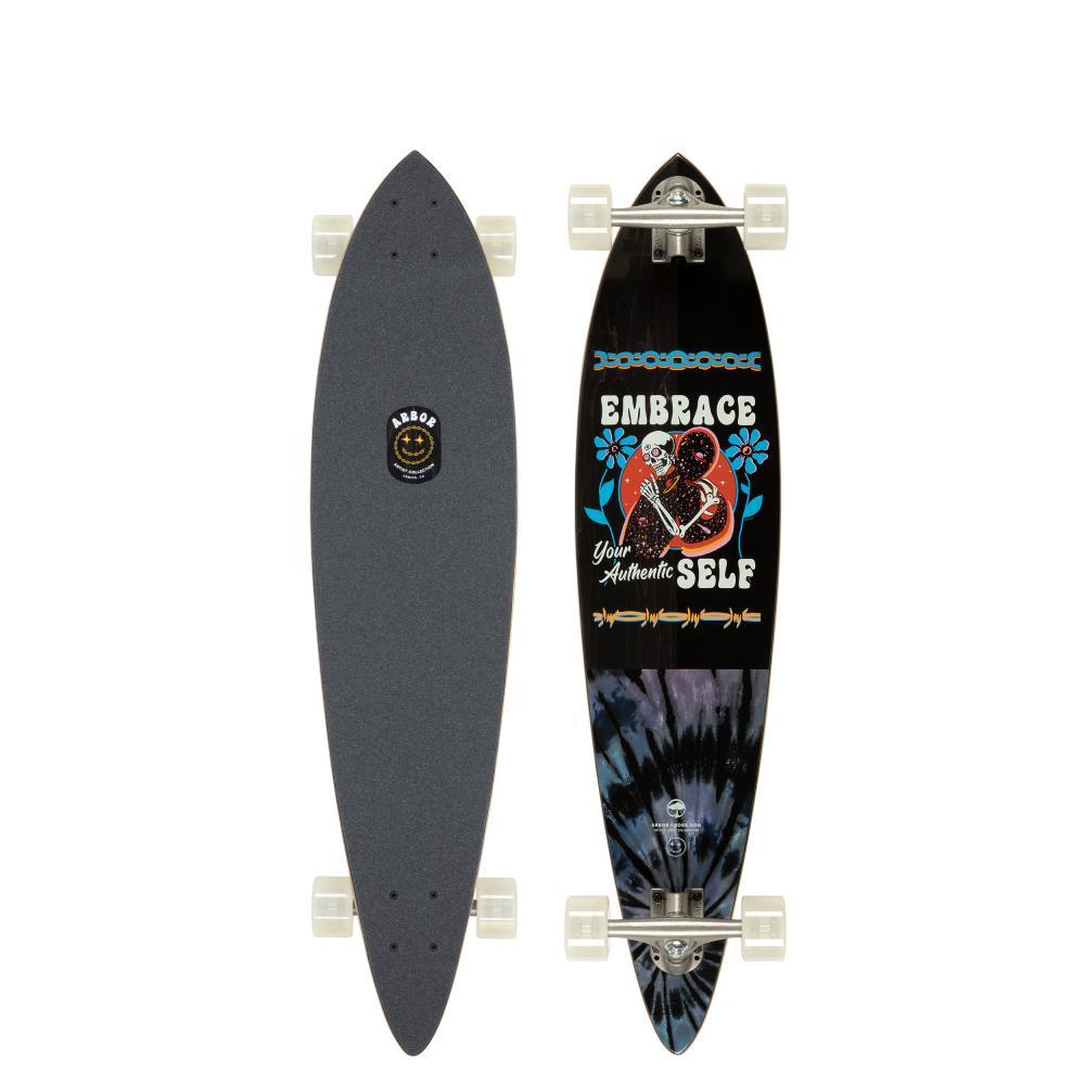 Arbor Performance Boss Dog Artist Fish Multi Complete Cruiser Skateboard 37 IN