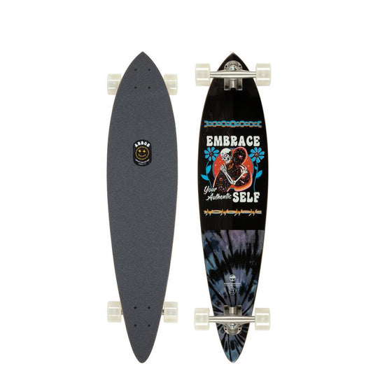 Arbor Performance Boss Dog Artist Fish Multi Complete Cruiser Skateboard 37 IN