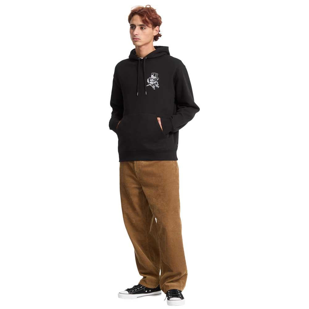 Volcom Harry Pullover Hooded Sweatshirt Black