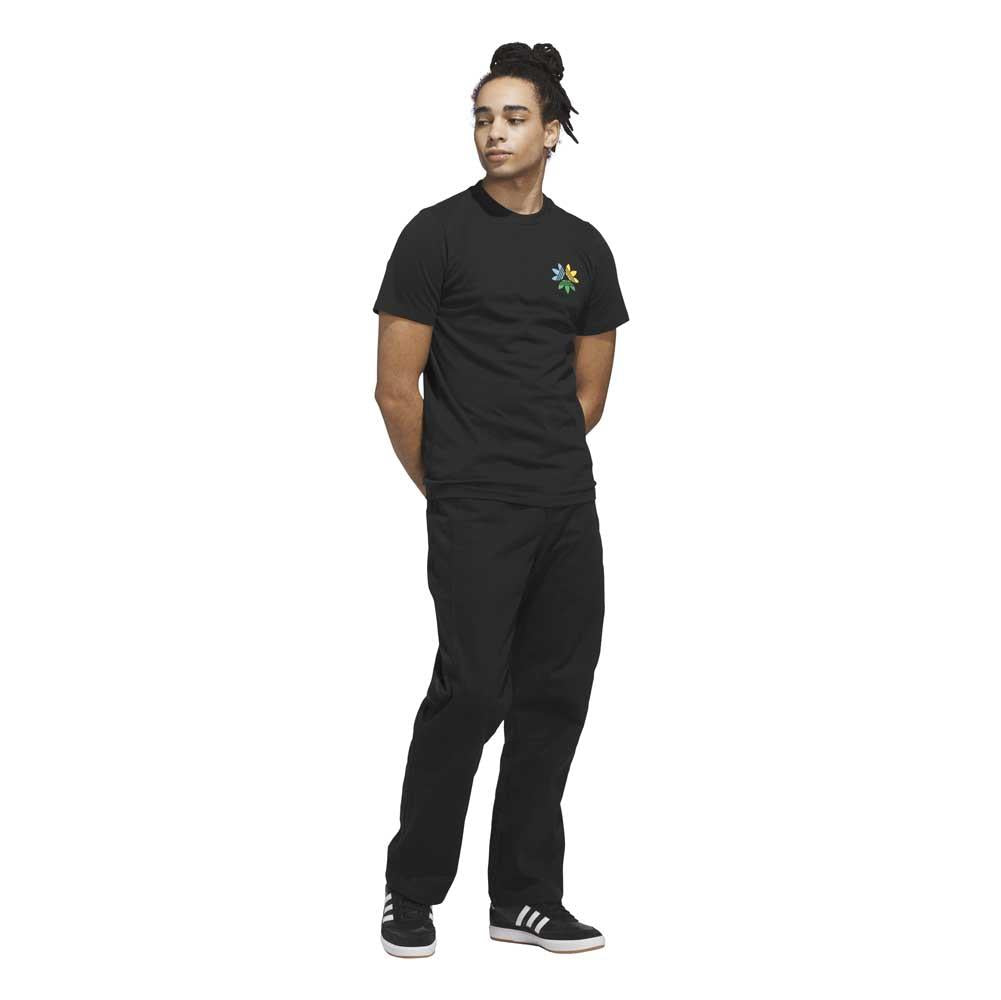 Adidas Skateboarding Pinwheel Trefoil T-Shirt Black