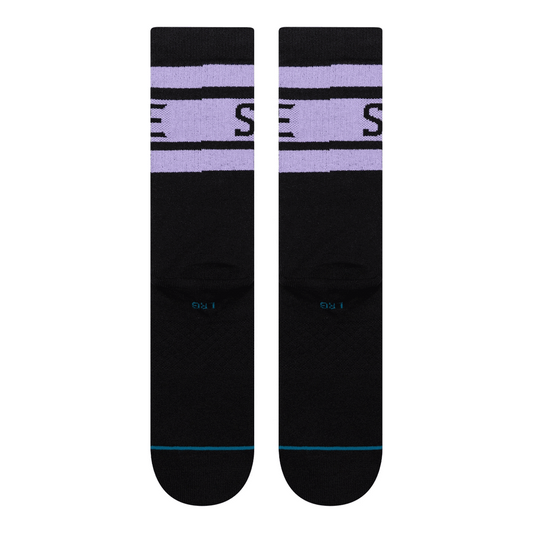 Stance Boyd Crew Socks Purple Large Uk7-11