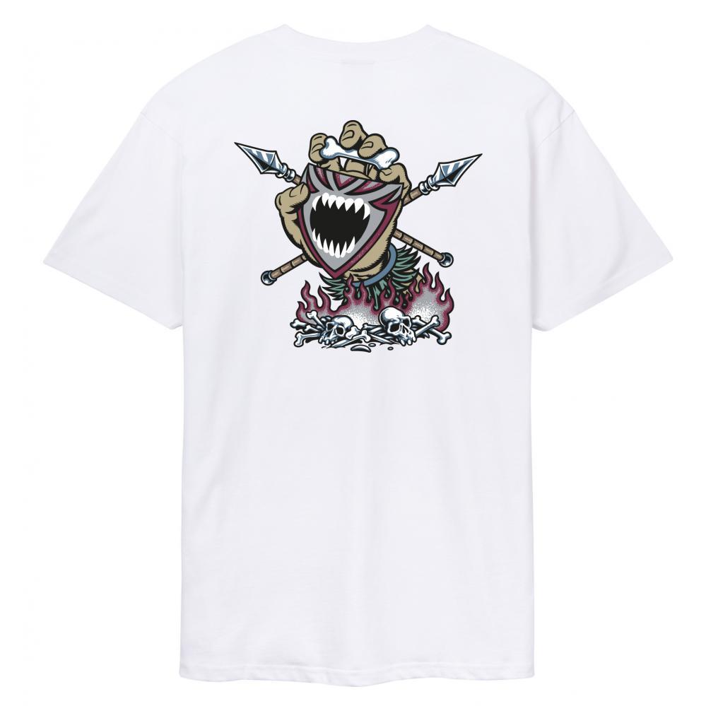 Santa Cruz Salba Screaming Witch Doctor T-Shirt White