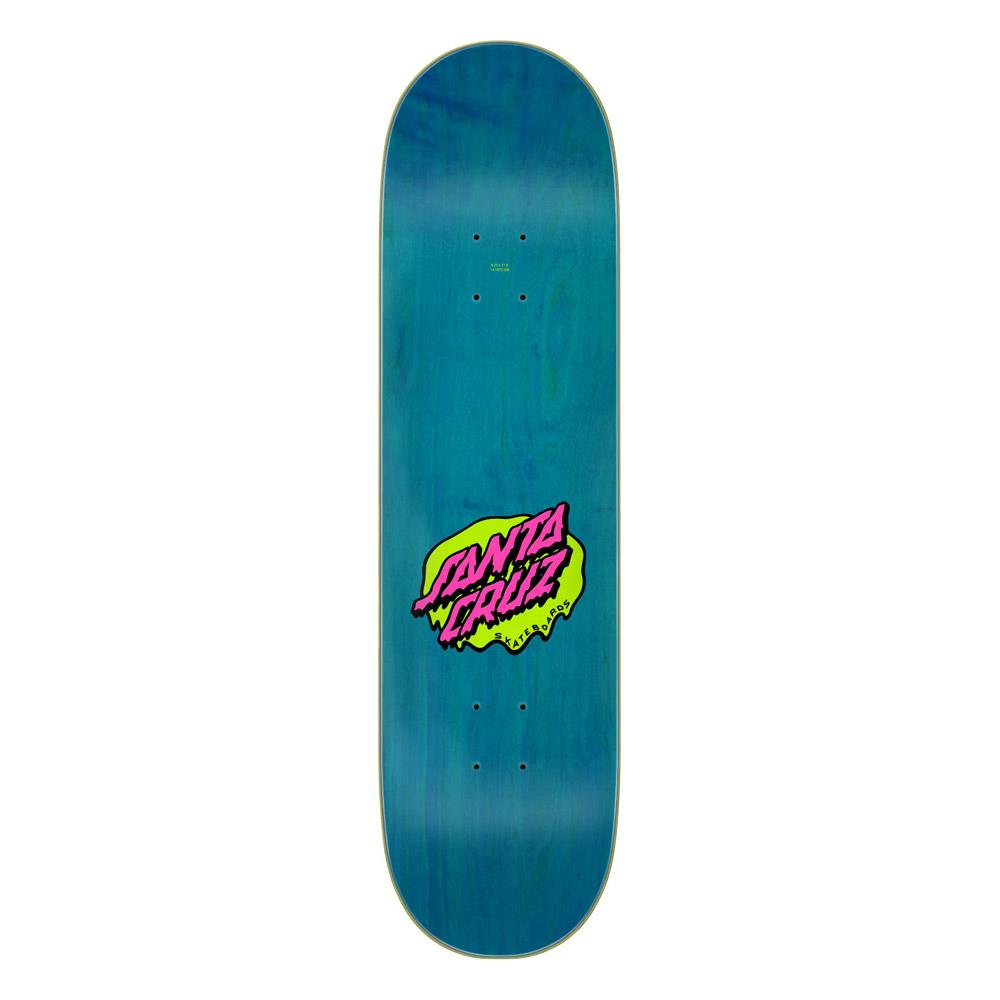 Santa Cruz Slime Scream Skateboard Deck Green 8.25"