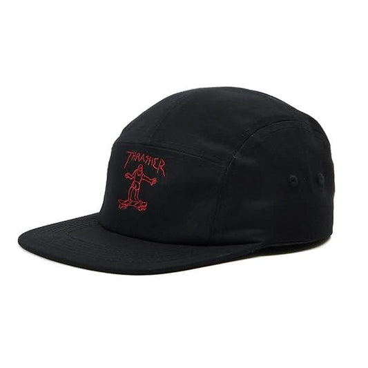 Thrasher Cap Gonz Black Red Strap back One Size