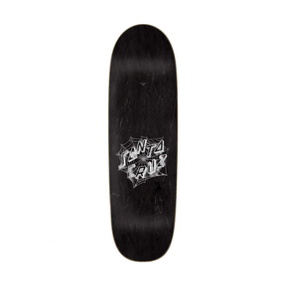 Santa Cruz Dressen Spider Skateboard Deck Black 9.25"