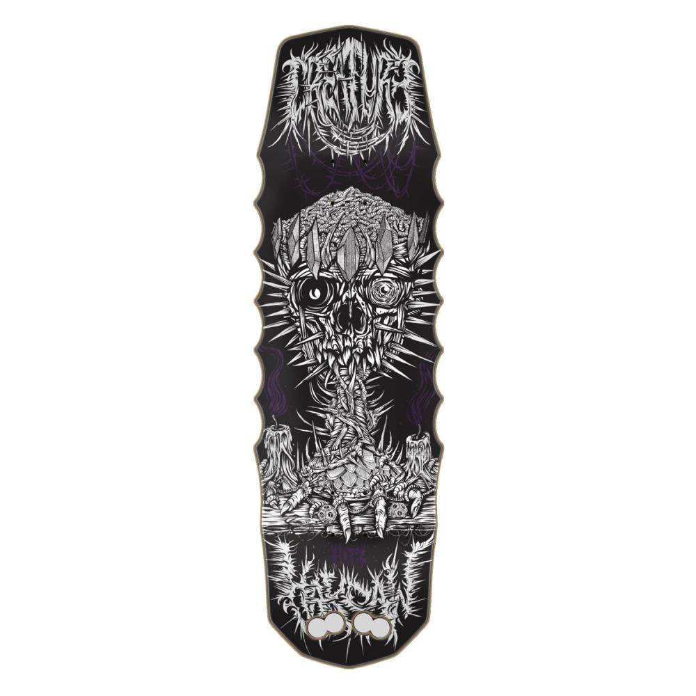 Creature Hitz Haksaw Grande Pro Black White Skateboard Deck 9.5"