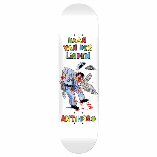 Anti Hero Pro Skateboard Deck Daan Pigeon Vision Assorted 8.38"
