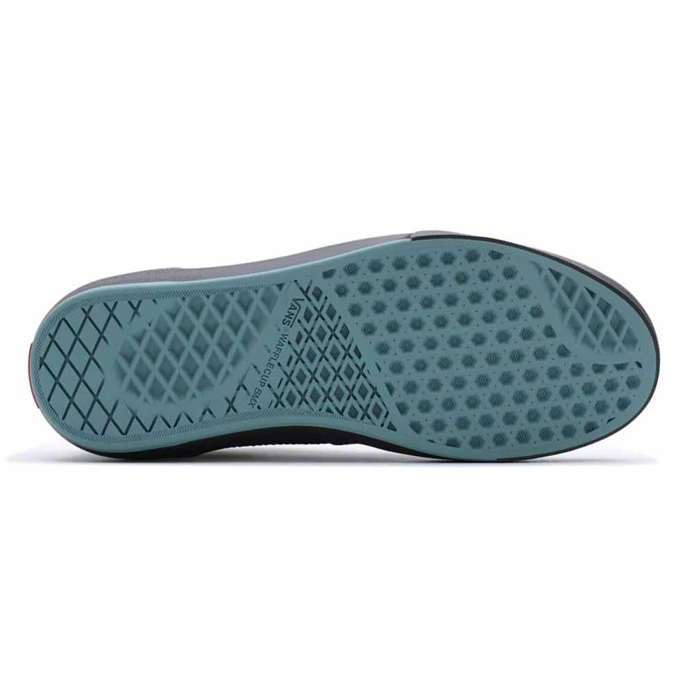 Vans BMX Style 114 Vulcanised Black Teal Skate Shoes
