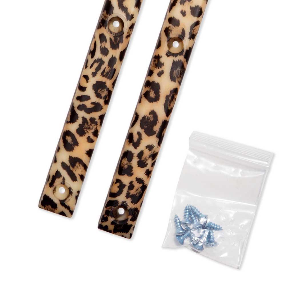 G-Tool Skateboard Rails 2 Pack Low Profile Leopard