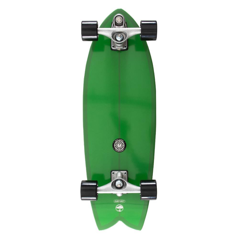 Arbor Surfskate C7 Black Rose MFG Green Complete Skateboard 30.75"