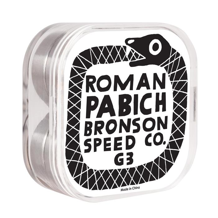 Bronson Speed Co. Bearings Roman Pabich Pro G3 Silver 8mm