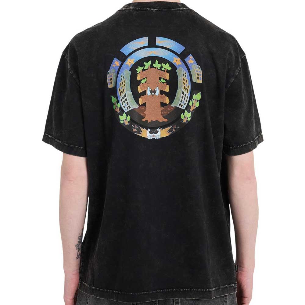 Element Eaxe Ripple T-Shirt Off Black