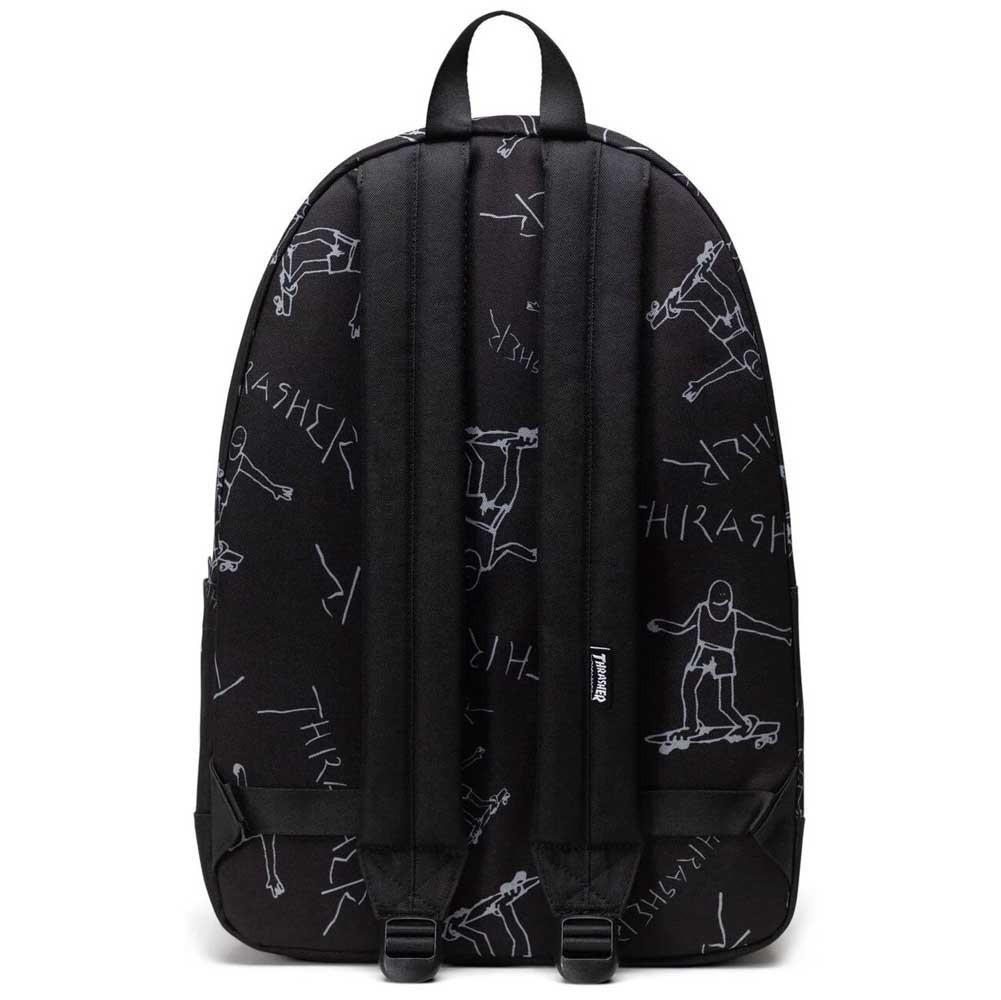 Herschel X Thrasher Magazine Gonz Classic XL Backpack Black