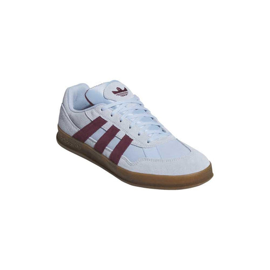 Adidas Skateboarding Aloha Super Skate Shoes Clear Sky Maroon Gum