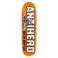 Antihero Skateboard Deck Kanfoush Custom Orange 8.55"