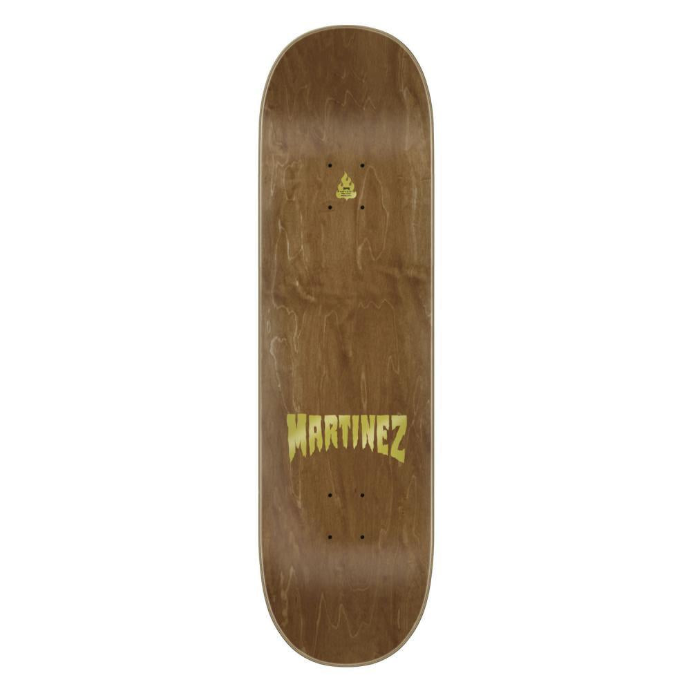 Creature Martinez Blade Pro Yellow / Brown Skateboard Deck 8.6"