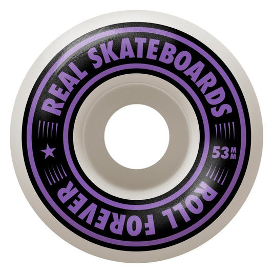 Real Bandana Series Factory Complete Skateboard Purple 8.25"