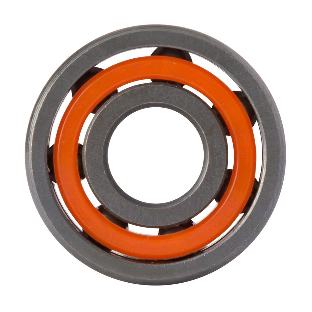 Bronson Speed Co. Skateboard Bearings TFunk Pro Raw (Pack of 8) Black 8 mm