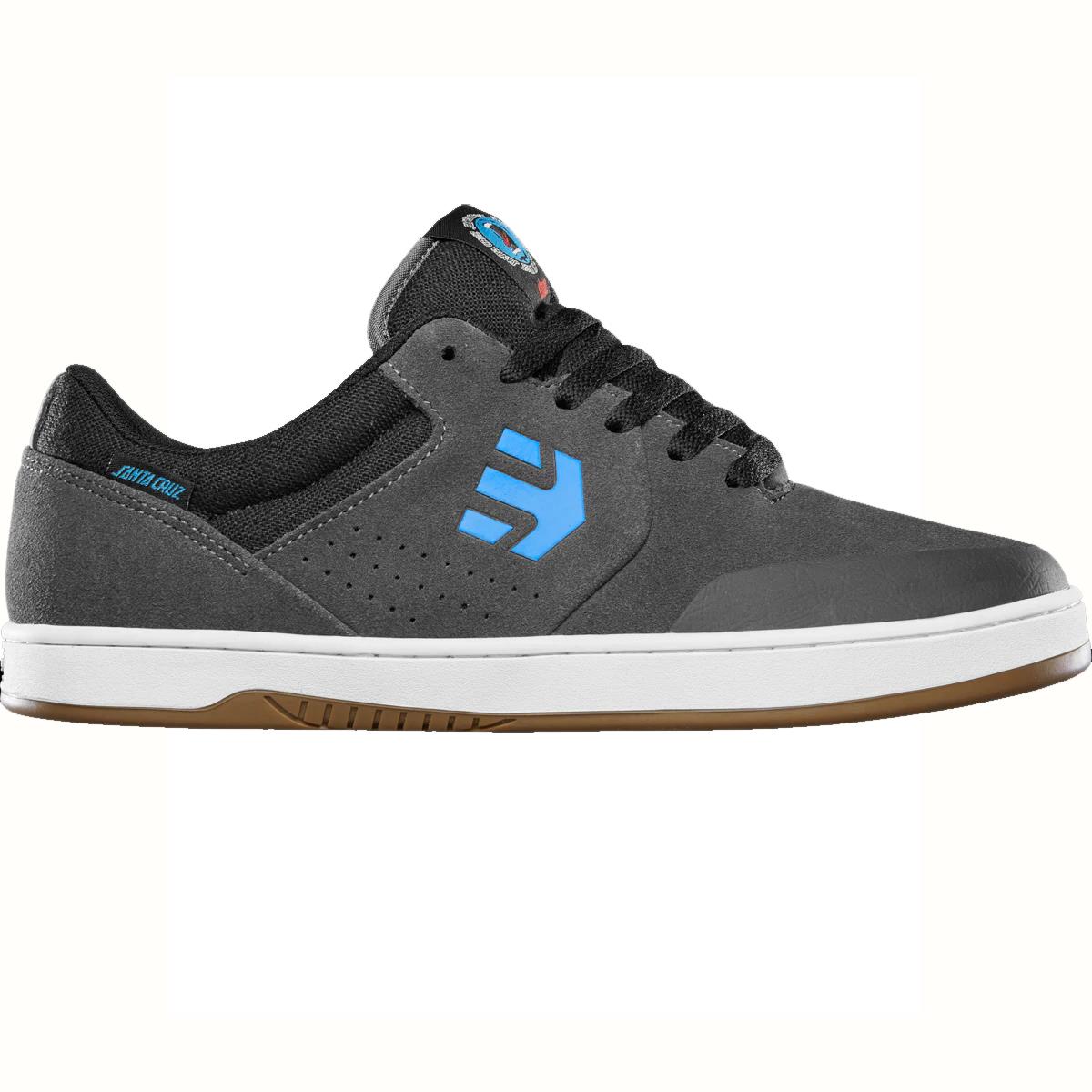 Etnies Marana X Santa Cruz Dark Grey Black Skate Shoes