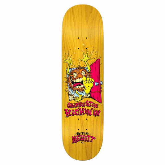 Anti Hero Skateboard Deck Hewitt Grimple Asphalt Animals Orange Multi 8.75"