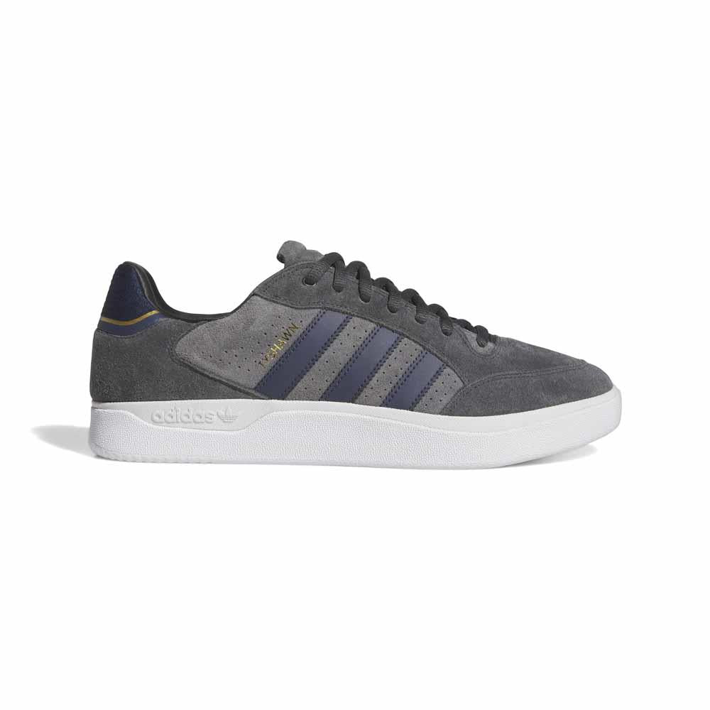 Adidas Skateboarding Tyshawn Low Carbon Carbon Grey Five Skate Shoes Black Sheep Store