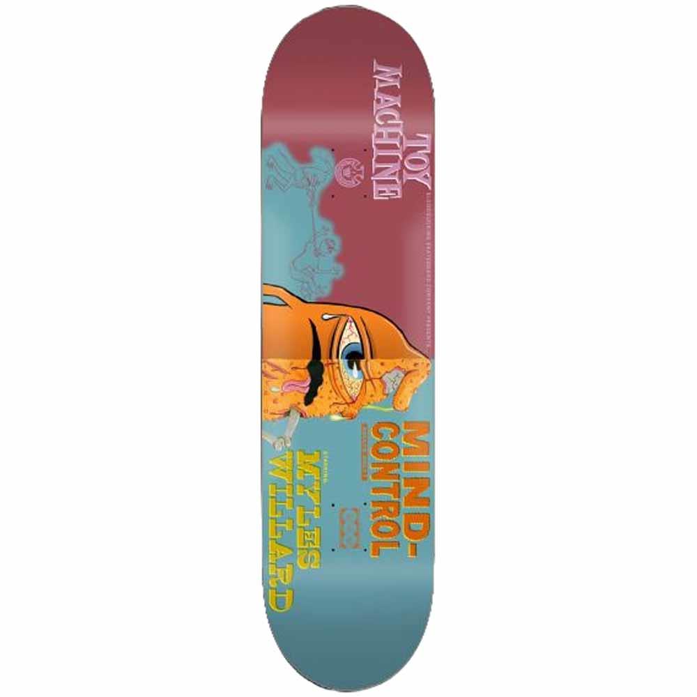 Toy Machine Willard Mind Control Skateboard Deck 8.5"