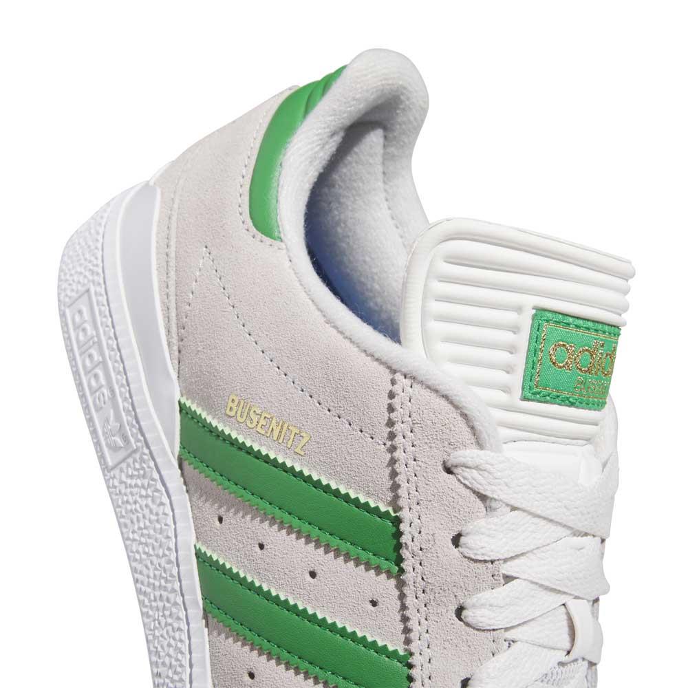 Adidas Skateboarding Busenitz Pro Crystal White Gold Metallic Skate Shoes