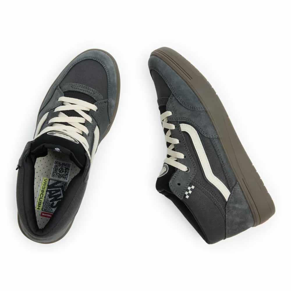 Vans Zahba Mid Unexplored Cold Cement Skate Shoes