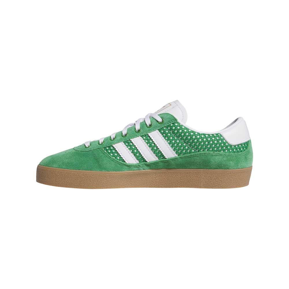 Adidas Skateboarding Puig Indoor Green Feather White Gum Skate Shoes