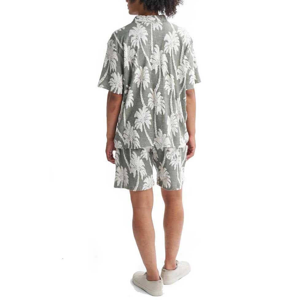 RVCA Palms Down Exotica Shorts Jade Green