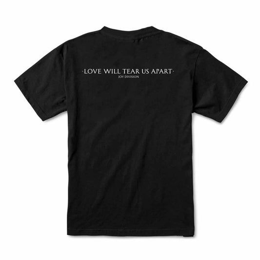 Color Bars X Joy Division Love Will Tear Us Apart T-Shirt Black